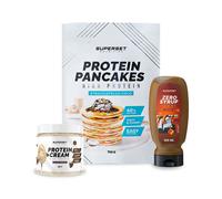 Pack Petit-Déj ¿ Pancakes - Protein Cream Black Cookies + Zero Syrup Caramel
