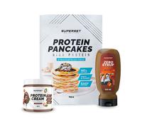 Pack Petit-Déj ¿ Pancakes - Protein Cream Chocotella + Zero Syrup Caramel