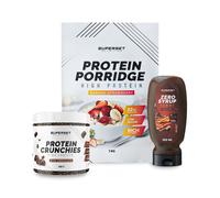 Pack Petit-Déj Porridge Protein Crunchies Dark Chocolate Zero Syrup Chocolate