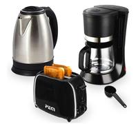 Pack Petit Déjeuner - Cafetière - Bouilloire - Grille Pain