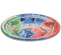 Pack Petits Assiettes à Dessert 19 cm PJ Masks Super 8 pièces