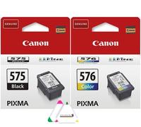 Pack PG 575 CL 576 pour imprimante Canon TR 4750 4751 4755 4756 4757