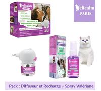 Pack Phéromone Chat - Spray + Diffuseur Anti-Stress chat | Felicalm