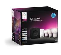 Kit De Démarrage Pro 3 Ampoules Connectées Philips Hue Gu10 Blanc + Variateur Dimmer Switch