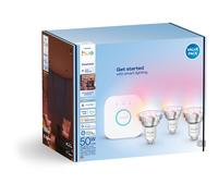 Pack PHILIPS HUE Essential- 3/GU10+Pont White&Color Ambia