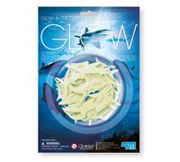 Pack phosphorescent: Requins, 14 pièces et des autocollants white TU