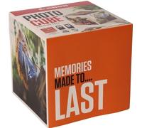Coffret Canon Photo Cube, avec cartouches d'encre PG-560 et CL-561 et papier photo glacé Extra II PP-201 13 × 13 cm (40 feuilles) - Pack créatif, bleu