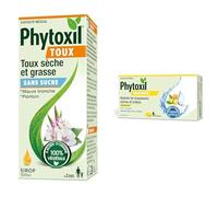 Pack PHYTOXIL toux et gorge - PHYTOXIL SANS SUCRE Sirop 100 ml + PASTILLES GORGE 16 pastilles - Dispositifs médicaux - sèche & grasse - mal de Gorge