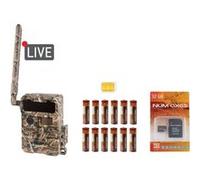 Num'axes Pack piège photographique PIE1067 – HD 720P – Mémoire 32 Go – Carte multi-opérateurs