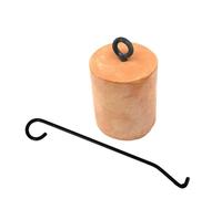 Pack Pierre allume feu + crochet rapide et efficace pour barbecue, cheminée et feu de camp