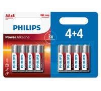 8 Piles 1.5v Aa/lr06 Philips Power Alkaline