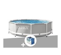 Pack piscine tubulaire Prism Frame ronde 3,05 x 0,76 m + Bâche à bulles
