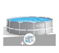 Pack piscine tubulaire Prism Frame ronde 3,66 x 0,99 m + 6 cartouches de filtration