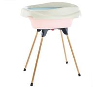 Pack plan a langer et baignoire - THERMOBABY - VASCO - Rose Poudré - 2 en 1