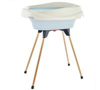 Pack plan à langer et baignoire vasco fleur bleue TU