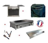 Pack plancha électrique ANTHEA E870 + Meuble complet - inox G