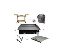 Pack plancha électrique LUX 600 CARBON - CHARIOT ELYSEE 600
