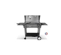 Pack plancha électrique PLANCHAELEC LUX 830 INOX - CHARIOT RIVOLI inox G