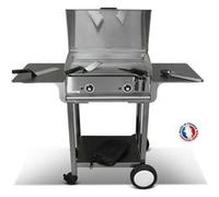 Pack plancha électrique PLANCHAELEC LUX 600 INOX - CHARIOT RIVOLI inox G