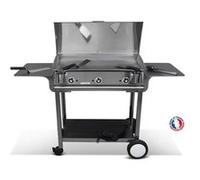 Pack plancha électrique PLANCHAELEC LUX 830 INOX - CHARIOT RIVOLI inox G