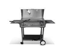 Pack plancha électrique Lux 830 Inox - Chariot Rivoli Planchaelec