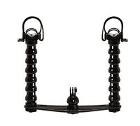 Pack Platine Simple 260x60x4mm + Bras Flexible Supports Torche + Adaptateur Action Cam Art.No ST201.08