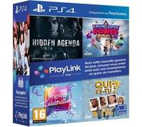 Sony Pack PlayLink PS4 - Qui es tu ? + KIP + SingStar Celebration + Hidden Agenda