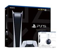 Pack Playstation 5 Digital Edition + Casque Ps5 Blanc