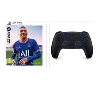 Pack PlayStation - Sony - PS5 - Manette DualSense Midnight Black - FIFA 22 - Blu-Ray