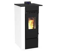 Pack Poêle à granules Interstoves étanche LVZ ALEXA 11 + Kit Conduit sortie Ventouse -