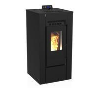 Pack Poêle à granules Interstoves étanche LVZ ALEXA 11 + Kit Conduit sortie Ventouse -