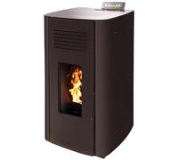 Pack Poêle à granules Interstoves HYDRO ELIO 13 Etanche + Kit Conduit Vertical 80/125 -