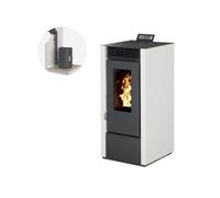 Pack Poêle à granules MARINA 14 Etanche + Kit Conduit Ventouse (sortie façade) -