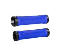 Pack poignées vélo lock on ruffian Odi (x2) Bleu