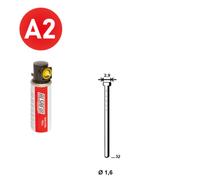 PACK Pointes fines BRADS 20°+GAZ 16/32 INOX - ALSAFIX - PO62382