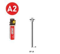 PACK Pointes fines BRADS 20°+GAZ 16/38 INOX - ALSAFIX - PO62384