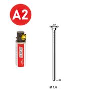 PACK Pointes fines BRADS 20°+GAZ 16/45 INOX - ALSAFIX - PO62385