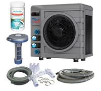 Pack Pompe à chaleur Piscine Poolex Nano réversible 3 kW+By pass+3 mètres tuyau+Chlore 5 fonctions Bayrol+Diffuseur produit