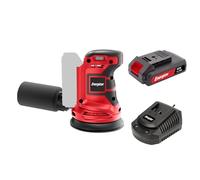 Pack Ponceuse Circulaire Energizer - Ponceuse circulaire sans fil Energizer 20v + 1 Batterie 20v 4ah + 1 Chargeur de batterie