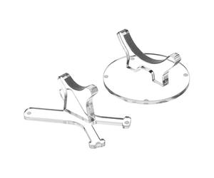 Pack Porte-Bâton de Baseball - 9x9x5cm Transparent, Solution d'affichage Trophée Équipement Sport Moderne | Haute Qualité Acrylique Construction Jeu Jour Souvenir Stand Dressing Organisation Dortoir