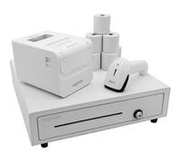 Pack POS - Approx appPOSPACK4180WH2D - Blanc - Filaire - Pratique et Efficace