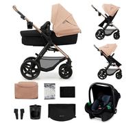 Kinderkraft Poussette trio combinée MOOV 2 3en1 Beige