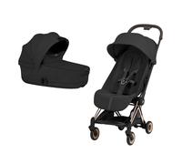 Pack Poussette ultra-compacte Coya Style 2026 + Nacelle Luxe pliable