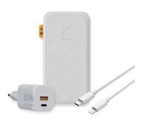 Pack Powerbank Xtorm Fuel Series 5 35 W - Banque d'alimentation 20,00 mAh + chargeur Xtorm Blanc G