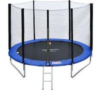 Pack Premium Trampoline Réversible 180cm Bleu Et Vert Cairns Avec Filet De Protection, Échelle, Bâche Et Kit D'ancrage