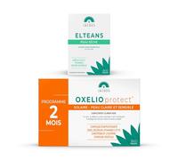 Pack « Préparation Solaire - Peaux Claires et Sensibles » | 1 OXELIO Protect + 1 ELTEANS Capsules | Prépare les Peaux Sensibles à l’Exposition | Laboratoire Jaldes