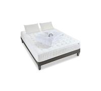 - Pack Prêt à dormir APOLLON 90x200 cm - Matelas Mémoire de forme + Sommier + Accessoires