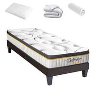 Pack prêt à dormir Bellecour 2.0 Blanc 90 x 200 cm