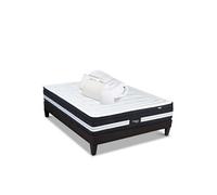 Pack Prêt à dormir CHAMBORD 90x200 cm - Matelas Micro-ressorts + Sommier + Accessoires