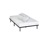 - Pack Prêt à dormir KLO 140x190 cm - Matelas Mousse Haute Densité + Sommier + Accessoires